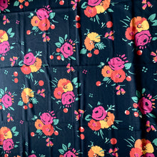 Load image into Gallery viewer, Vintage 1982 Liberty Large Collier Campbell Varuna Wool Shawl/Wrap Multicolour on Black-Scarves-Brand Spanking Vintage