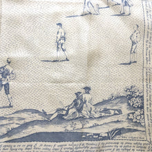 Load image into Gallery viewer, Vintage Rare and Collectable 60s Liberty Of London 'Laws Of The Game Of Cricket' Large Silk Scarf Very Collectable-Scarves-Brand Spanking Vintage