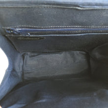 Load image into Gallery viewer, Vintage Swinging 60s/70s Black and White Patent Leather Handbag w/Long Shoulder Strap by Holmes Norwich Made in England-Vintage Handbag, Clutch Bag-Brand Spanking Vintage