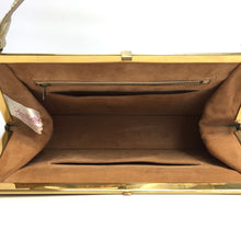 Load image into Gallery viewer, Vintage 50s 60s Large Lizard Skin Handbag in Buttercream by Jane Shilton Made in England-Vintage Handbag, Exotic Skins-Brand Spanking Vintage
