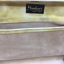 Load image into Gallery viewer, Vintage 50s/60s Yellow Mottled Leather Classic Ladylike Bag From Meadows Of Regent Street-Vintage Handbag, Kelly Bag-Brand Spanking Vintage