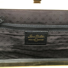 Load image into Gallery viewer, Vintage 80s Gold/Bronze Leather Clutch Bag By Jane Shilton-Vintage Handbag, Clutch Bag-Brand Spanking Vintage