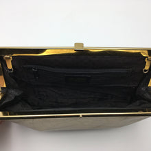 Load image into Gallery viewer, Vintage 80s Gold/Bronze Leather Clutch Bag By Jane Shilton-Vintage Handbag, Clutch Bag-Brand Spanking Vintage