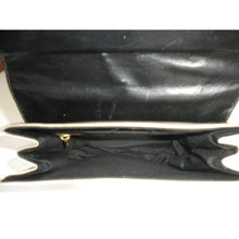 Load image into Gallery viewer, Delightful Vintage 60s Freedex Patent Leather Mottled Taupe/Stone/Grey Twin Handle Bag-Vintage Handbag, Top Handle Bag-Brand Spanking Vintage