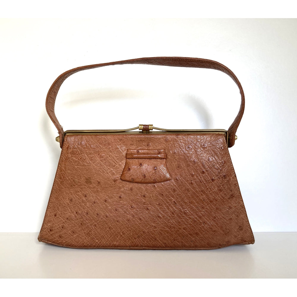 Genuine shop ostrich handbags