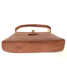 Load image into Gallery viewer, Vintage 40s 50s Genuine Ostrich Skin Waldybag Handbag With matching Coin Purse Made In England-Vintage Handbag, Exotic Skins-Brand Spanking Vintage