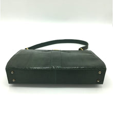 Load image into Gallery viewer, Vintage 1950s/60s Mappin & Webb Green Lizard Skin Classic Ladylike Bag, Top Handle Bag, Made In England-Vintage Handbag, Exotic Skins-Brand Spanking Vintage