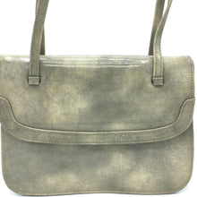 Load image into Gallery viewer, Delightful Vintage 60s Freedex Patent Leather Mottled Taupe/Stone/Grey Twin Handle Bag-Vintage Handbag, Top Handle Bag-Brand Spanking Vintage