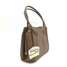 Load image into Gallery viewer, Vintage 50s 60s Lizard Skin Rare Dainty Design Waldybag in Taupe-Vintage Handbag, Exotic Skins-Brand Spanking Vintage