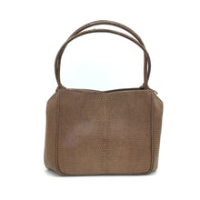 Load image into Gallery viewer, Vintage 50s 60s Lizard Skin Rare Dainty Design Waldybag in Taupe-Vintage Handbag, Exotic Skins-Brand Spanking Vintage