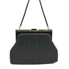 Load image into Gallery viewer, Vintage 60s Oroton Black And Gold Metal Mesh Evening Bag, Occasion Bag Made in W Germany-Vintage Handbag, Evening Bag-Brand Spanking Vintage