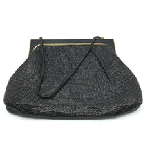 Load image into Gallery viewer, Vintage 60s Oroton Black And Gold Metal Mesh Evening Bag, Occasion Bag Made in W Germany-Vintage Handbag, Evening Bag-Brand Spanking Vintage