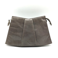 Load image into Gallery viewer, Vintage 80s Russell And Bromley Clutch Bag In Taupe Leather-Vintage Handbag, Clutch Bag-Brand Spanking Vintage
