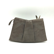 Load image into Gallery viewer, Vintage 80s Russell And Bromley Clutch Bag In Taupe Leather-Vintage Handbag, Clutch Bag-Brand Spanking Vintage
