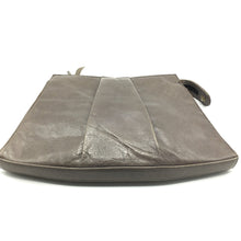 Load image into Gallery viewer, Vintage 80s Russell And Bromley Clutch Bag In Taupe Leather-Vintage Handbag, Clutch Bag-Brand Spanking Vintage