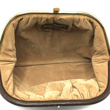 Load image into Gallery viewer, Vintage 70s Shiny Brown Leather Clutch Bag By Harmony-Vintage Handbag, Clutch Bag-Brand Spanking Vintage