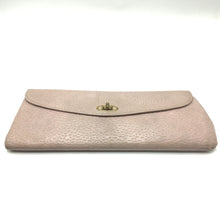 Load image into Gallery viewer, Vintage 50s Pale Pink Leather Clutch Bag By Freedex-Vintage Handbag, Clutch Bag-Brand Spanking Vintage