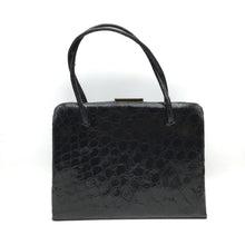 Load image into Gallery viewer, Vintage Superb Crocodile Handbag w/ Matching Coin Purse And Mirror-Vintage Handbag, Exotic Skins-Brand Spanking Vintage