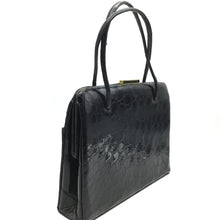 Load image into Gallery viewer, Vintage Superb Crocodile Handbag w/ Matching Coin Purse And Mirror-Vintage Handbag, Exotic Skins-Brand Spanking Vintage
