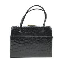 Load image into Gallery viewer, Vintage Superb Crocodile Handbag w/ Matching Coin Purse And Mirror-Vintage Handbag, Exotic Skins-Brand Spanking Vintage