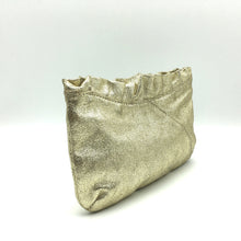 Load image into Gallery viewer, Vintage 80s/90s Gold Leather Evening/Occasion Bag by Topshop Made in India-Vintage Handbag, Evening Bag-Brand Spanking Vintage