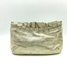 Load image into Gallery viewer, Vintage 80s/90s Gold Leather Evening/Occasion Bag by Topshop Made in India-Vintage Handbag, Evening Bag-Brand Spanking Vintage