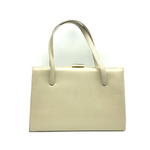 Load image into Gallery viewer, Vintage 50s/60s Beige Leather Bag Jonelle Made For John Lewis-Vintage Handbag, Kelly Bag-Brand Spanking Vintage