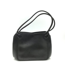 Load image into Gallery viewer, Vintage 50s Dark Chocolate Brown Metallic Finish Small And Dainty Leather Handbag By Waldybag-Vintage Handbag, Kelly Bag-Brand Spanking Vintage