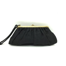 Load image into Gallery viewer, Vintage 50s/60s Slim Black Silk Satin Evening/Occasion Clutch Bag by Bagcraft-Vintage Handbag, Evening Bag-Brand Spanking Vintage