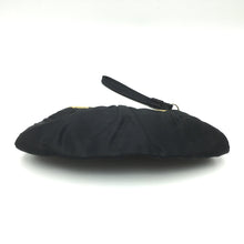 Load image into Gallery viewer, Vintage 50s/60s Slim Black Silk Satin Evening/Occasion Clutch Bag by Bagcraft-Vintage Handbag, Evening Bag-Brand Spanking Vintage
