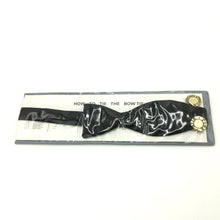 Load image into Gallery viewer, Vintage Unused Hand Made Classic Black Silk Self Tied Bow Tie Made in England-Accessories, For Him-Brand Spanking Vintage
