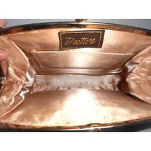 Load image into Gallery viewer, Vintage 60s Gold Mesh Fabric And Gold Leather Evening Bag By Bective w/ Original Box And Receipt-Vintage Handbag, Evening Bag-Brand Spanking Vintage
