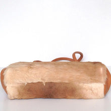 Load image into Gallery viewer, Vintage 70s Large Kangaroo Fur And Leather Pristine Twin Handled Handbag By M&H Levy Pty Sydney Australia-Vintage Handbag, Exotic Skins-Brand Spanking Vintage