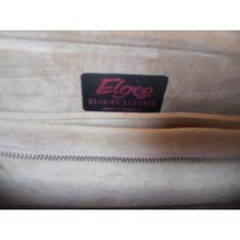 Load image into Gallery viewer, Vintage 70s Patent Leather Faux Porosus Crocodile Handbag By Elgee-Vintage Handbag, Large Handbag-Brand Spanking Vintage