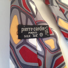 Load image into Gallery viewer, Vintage 70s/80s Silk Tie By Pierre Cardin Made In Gt Britain-Accessories, For Him-Brand Spanking Vintage