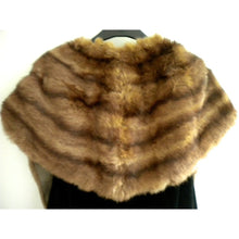 Load image into Gallery viewer, Vintage Fabulous 50s Long Mink Stole/Wrap With Shaped Shoulders-Accessories, For Her-Brand Spanking Vintage