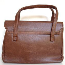 Load image into Gallery viewer, Vintage Large 60s Handbag w/ Gilt Postman's Lock By Weymouth American-Vintage Handbag, Large Handbag-Brand Spanking Vintage