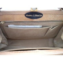 Load image into Gallery viewer, Vintage Mappin &amp; Webb Rare Peach Lizard Skin Classic Ladylike Bag-Vintage Handbag, Exotic Skins-Brand Spanking Vintage
