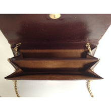 Load image into Gallery viewer, Vintage Python Skin Clutch/Chain Handle And Leather Bag-Vintage Handbag, Exotic Skins-Brand Spanking Vintage