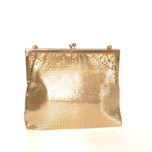 Load image into Gallery viewer, Vintage 60s/70s Gold Metal Mesh &#39;Chainmail&#39; Evening Bag, Occasion Bag-Vintage Handbag, Evening Bag-Brand Spanking Vintage
