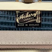 Load image into Gallery viewer, Vintage 70s Ackery Of London Large Lizard Classic Handbag Unused and Mint Condition-Vintage Handbag, Exotic Skins-Brand Spanking Vintage
