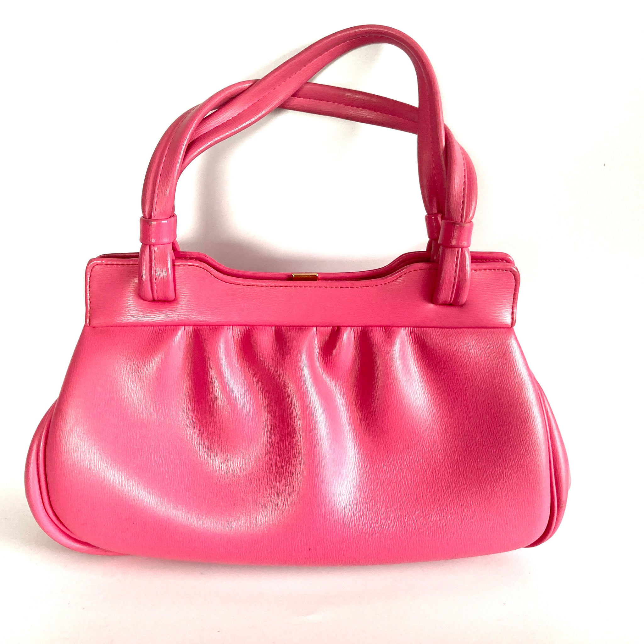 Nadine | Ostrich leather handbag – pink