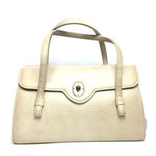 Load image into Gallery viewer, Vintage Large Beige/Cream Weymouth American Faux Leather Handbag w/Umbrella Pocket-Vintage Handbag, Large Handbag-Brand Spanking Vintage
