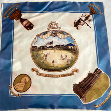 Load image into Gallery viewer, Vintage Cricket Scarf Lord&#39;s Cricket Ground Grand Jubilee Match 1837-Scarves-Brand Spanking Vintage
