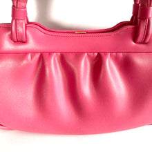 Load image into Gallery viewer, Vintage 60s/70s Large Faux Leather Fuschia Pink Dolly Bag by Essell Made In England-Vintage Handbag, Dolly Bag-Brand Spanking Vintage
