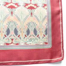 Load image into Gallery viewer, Vintage Liberty Of London Silk Scarf In Iconic &#39;Ianthe&#39; Design In Pink, Grey And Blue-Scarves-Brand Spanking Vintage

