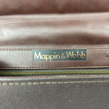 Load image into Gallery viewer, SALE Vintage 50s/60s Mappin &amp; Webb Unused Chocolate Brown Lizard Skin Jackie O Bag, Top Handle Bag, Made In England-Vintage Handbag, Exotic Skins-Brand Spanking Vintage
