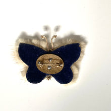 Load image into Gallery viewer, Vintage 50s Blond Mink Butterfly Brooch-Accessories, For Her-Brand Spanking Vintage

