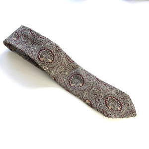 Vintage Liberty of London Gentlemen's Silk Tie in Classic Paisley Design-Accessories, For Him-Brand Spanking Vintage