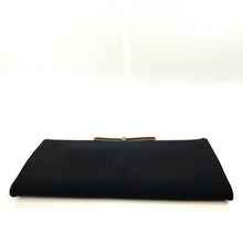 Load image into Gallery viewer, SOLD Vintage Elegant 40s/50s Black Grosgrain/Silk Clutch Waldybag Occasion/Evening Bag With Bow Clasp and Silk Purse-Vintage Handbag, Clutch Bag-Brand Spanking Vintage
